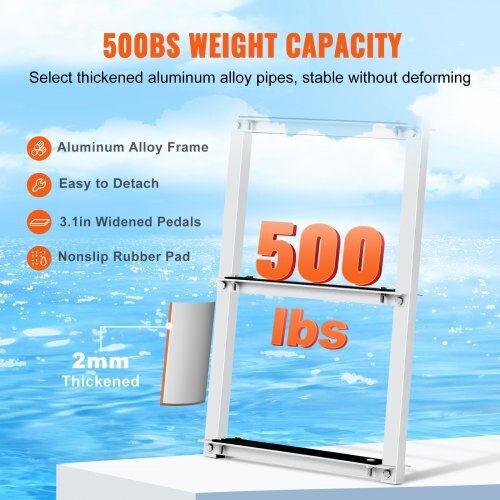 Vevor 4 Steps Boat Ladder