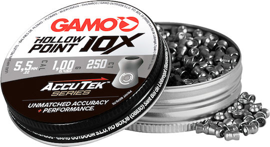 Gamo Hollow Point 10x Multishot Βλήματα Αεροβόλου 500τμχ 4.5mm