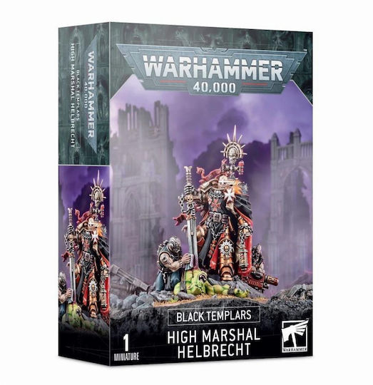 Games Workshop Warhammer 40.000 Templars High Marshal Figure Accessory"