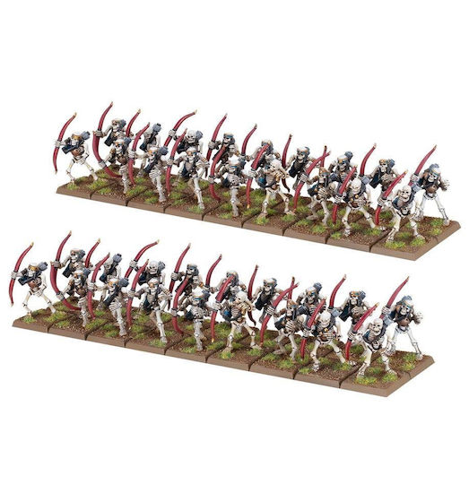 Games Workshop Warhammer: The Old World Warhammer - Tomb Kings Skeleton Warriors/archers Figure