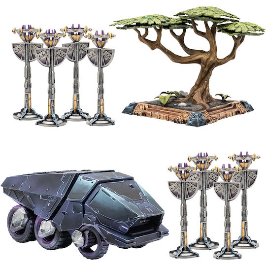 Kingdom Wakanda Terrain Pack Marvel Crisis