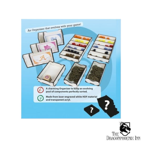 Blackfire Entertainment Charterstone "Legacy" - Organizer Insert για Κουτί Role Playing Game / Miniature War Game