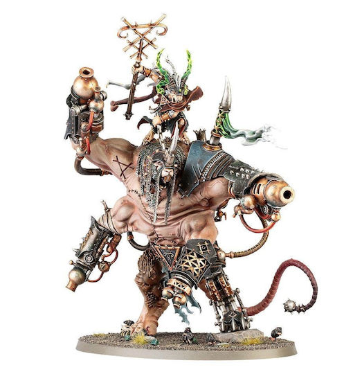Warhammer Age Sigmar Skaven Thanquol On Boneripper