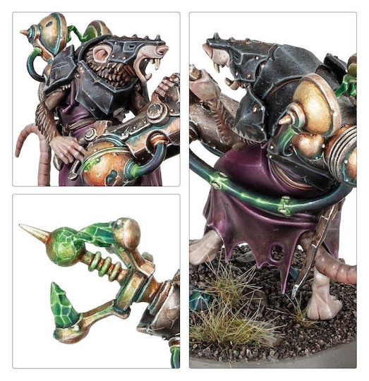 Warhammer Age Sigmar Skaven Warlock Galvaneer