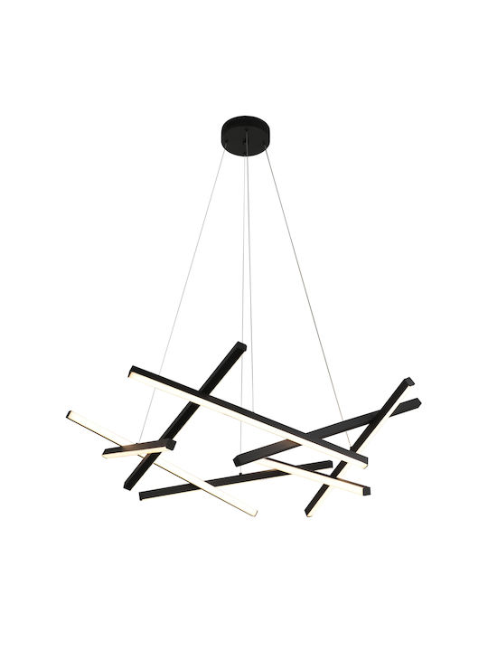 ARlight Pendant Light Black LED with Warm White Light