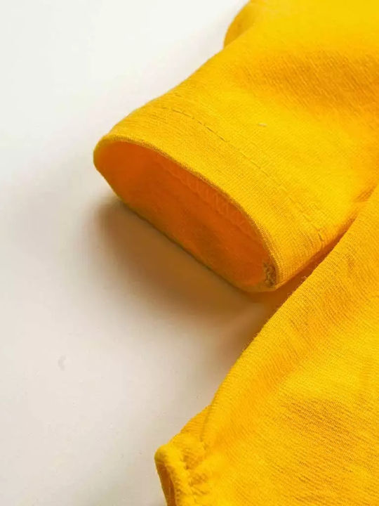 Online Kids Dance Bodysuit Yellow