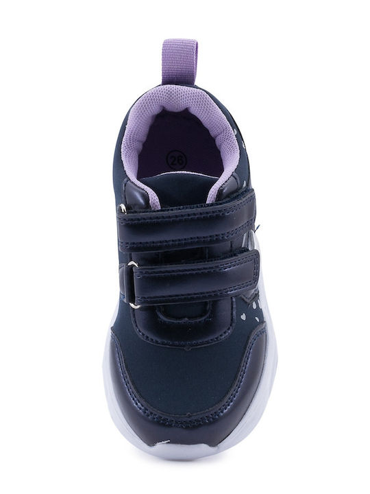 Παιδικά Sneakers με Σκρατς Μπλε