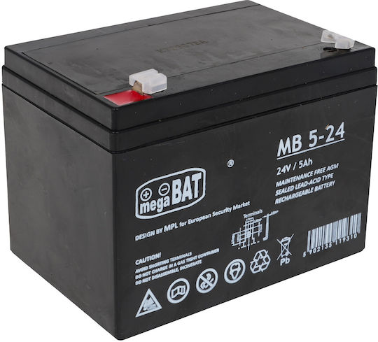 Baterie Gel 24v/5ah Vehicule Electrice pentru Copii Piesă de Schimb