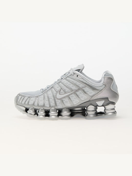 Nike Shox TL Sneakers Silver