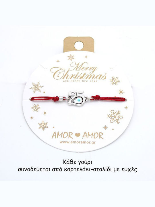 Amor Amor 2025 Charm Bracelet Evil Eye Aa Bordeaux