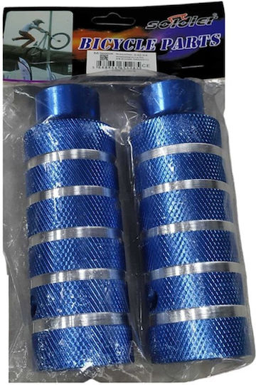 Aluminum Bicycle Pedals S42-04 651285 Blue