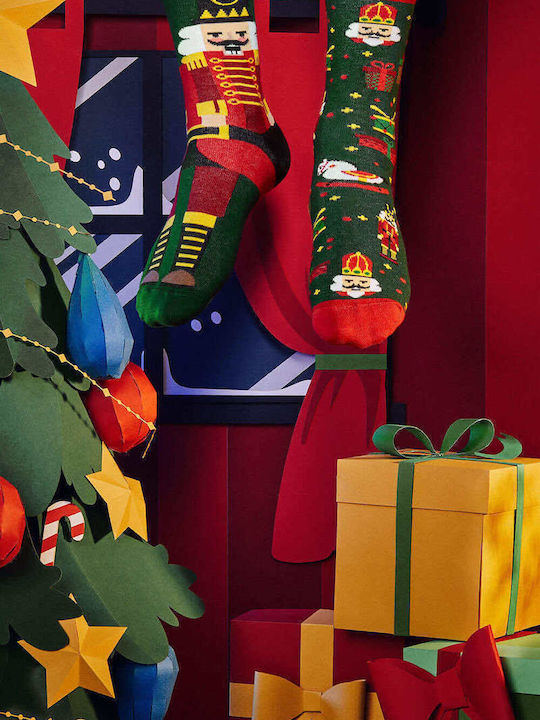Many Mornings The Nutcracker Χριστουγεννιάτικες Κάλτσες Πολύχρωμες