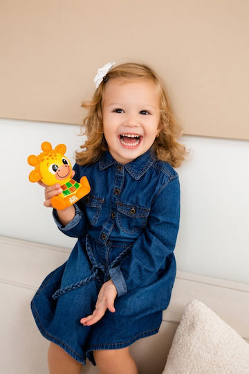 Kids Hits Ζωάκι Babykins Εκπαιδευτικό Ζωάκι, Καμηλοπάρδαλη (Μιλάω Ελληνικά) με Μουσική για 24+ Μηνών
