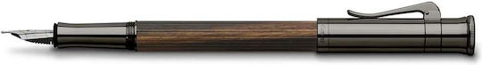 Graf Von Faber-Castell Πένα Γραφής Medium Χρυσή Ξύλινη