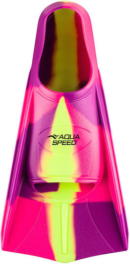 Aquaspeed Flossen Für Schwimmen Training Kurz Multicolor Pink