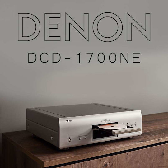 Denon Dcd-1700ne Hi-Fi CD Player Silver