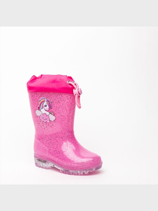 Disney Kids Wellies Pink