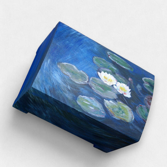 Artifact Ξύλινο Κουτί Νουφαρα Του Monet 18χ12χ10cm