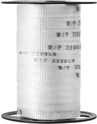 Vevor Πολυεστερική Ταινία Έλξης 5/8" X 108' Αντοχή 2200 Lbf Λευκή Dlldb33m159mxk8ptv0