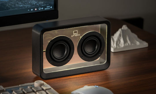 Gingko Mage See-Through Bluetooth Speaker with Battery Life up to 8 hours Black