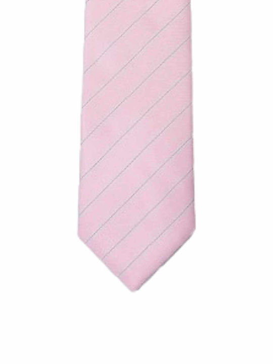 Boss Men's Tie Printed in Pink Color