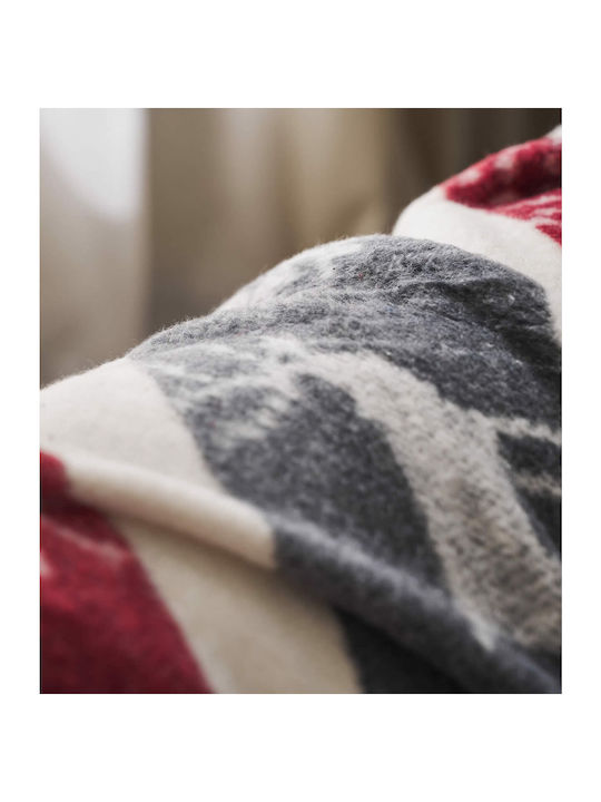 Christmas Sofa Blanket Fianna 116 Gofis Home Cotton Polyester 130x170