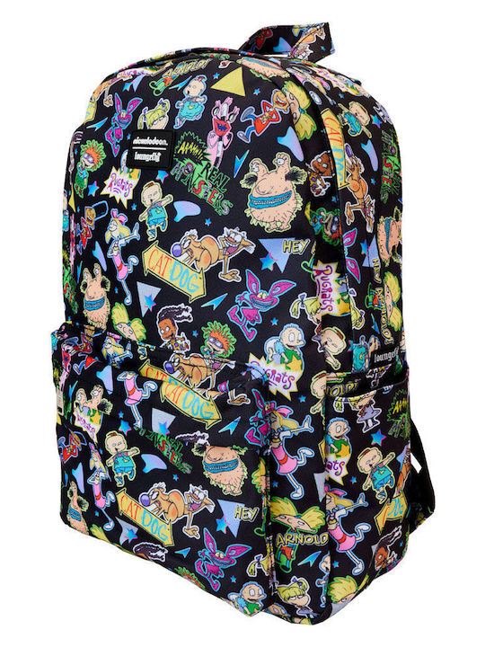 Loungefly Nickelodeon Nylon Backpack 671803516625 Loungefly Nickelodeon Nylon Backpack 671803516625