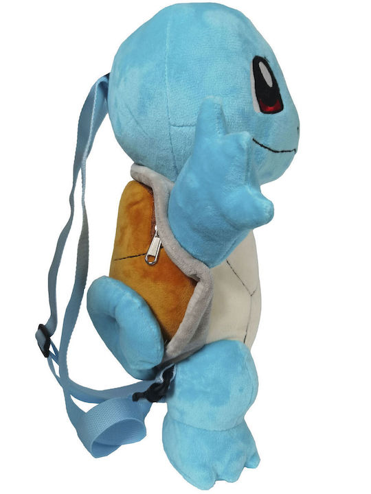 Nintendo Pokemon Squirtle Plush School Bag Backpack Kindergarten Light Blue