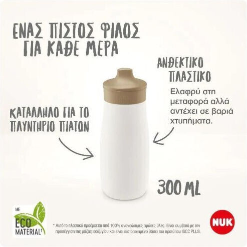 Nuk Container Rosa für 9+ Monate 1Stück