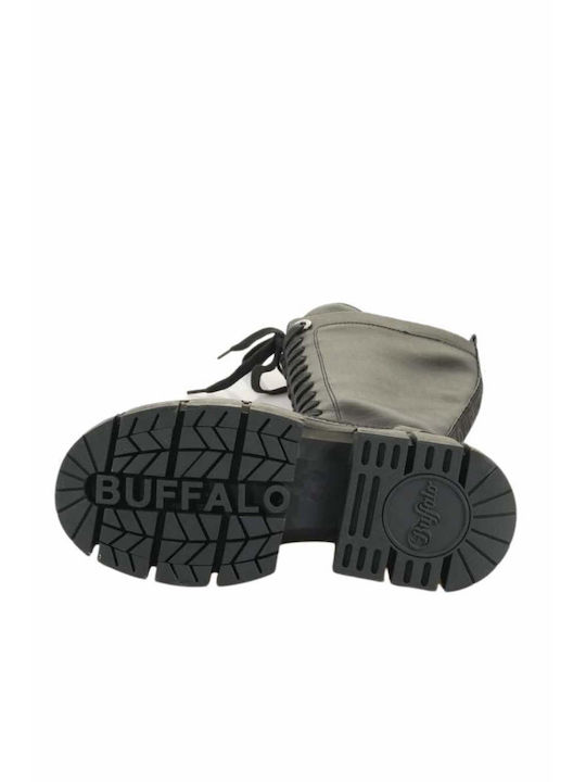 Leder Damenstiefel Schwarz