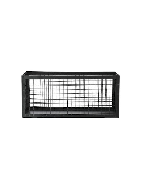 Estia Storage Basket Black 30x15.5x13cm 1pcs