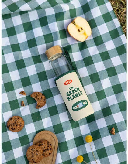 Line Friends Kinderflasche Glas Beige 500ml