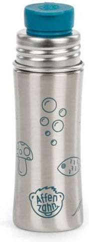 Affenzahn Kinderflasche Rostfreier Stahl Silber 330ml