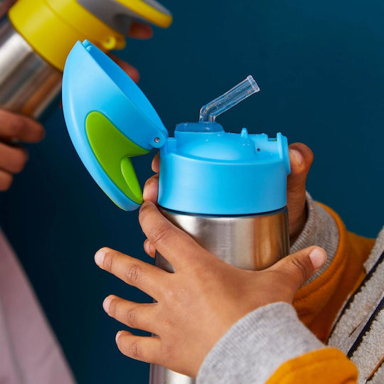Thermos Bottle 500ml with Straw B.box Lemon Sherbet