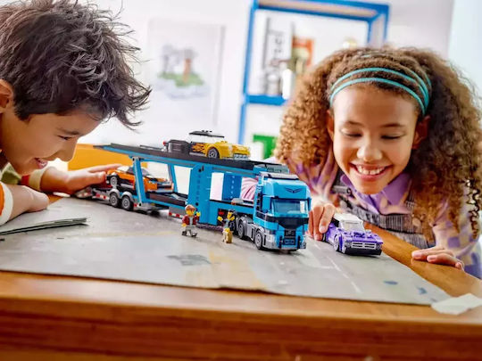 LEGO Lego-Stadt City Auto Transporter LKW Mit Sportwagen Für 7+ Jahre 998Stücke