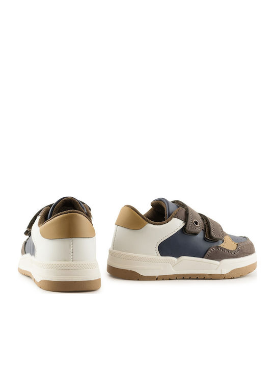 Kinder Sneakers mit Klettverschluss Braun