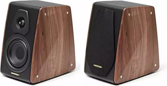 Sonus Faber Concertino G4 Maestro Edition Ζεύγος Ηχείων Hi-Fi Βιβλιοθήκης 150W 2 Δρόμων Π21.4xΒ29.7xΥ31.4εκ. Walnut