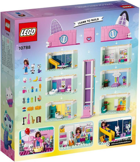 LEGO Gabby's Dollhouse Gabby's Dollhouse for 4+ Years 498 Pieces