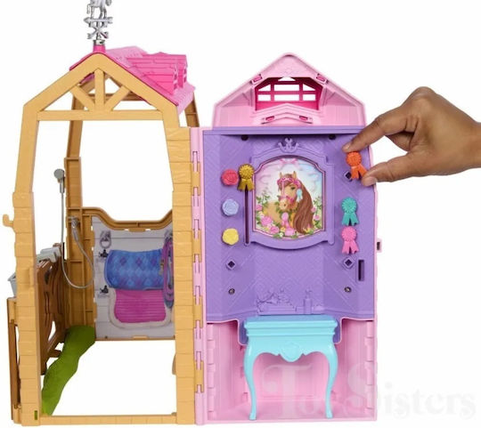 Barbie Mysteries The Great Horse Chase Ultimate Stable Doll Set for 3+ years+ Years
