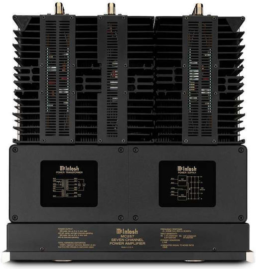 McIntosh MC257 Leistungsverstärker Hi-Fi-Verstärker Stereo Schwarz