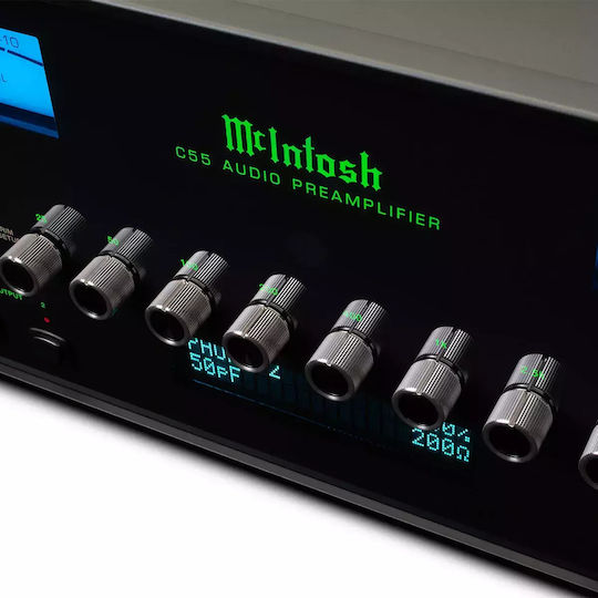 McIntosh C55 Προενισχυτής Hi-Fi Stereo Μαύρος