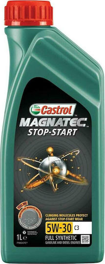 Castrol Magnatec Stop-Start Συνθετικό Λάδι Αυτοκινήτου 5W-30 1lt