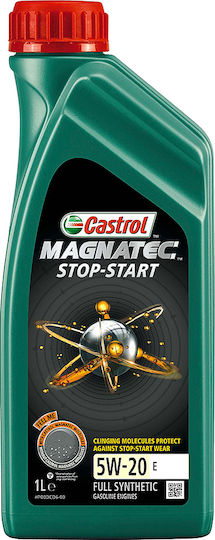 Castrol Magnatec Stop-Start E Синтетичен Масло за Автомобили 5W-20 1лт