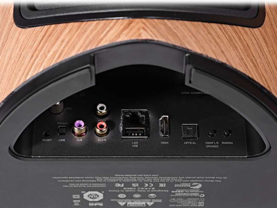 Sonus Faber Duetto Αυτοενισχυόμενα Ηχεία (Ζεύγος) Καφέ