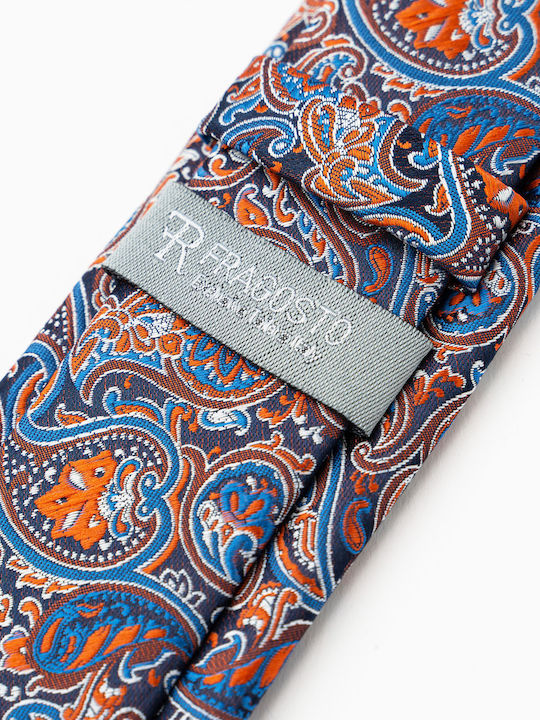 Fragosto Men's Tie Silk Printed