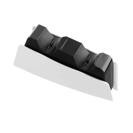 Feste Ladestation Fixps5-dcc-bw PS5 DualSense Controller 2x Docks Schnellladung LED USB-C Anschluss Schwarz