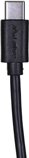 Lanberg USB 2.0 Cable USB-C Male - USB-B Black 1.8m CA-USBA-13CC-0018-BK