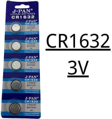 Alkaline Watch Batteries CR1632 3V 5pcs