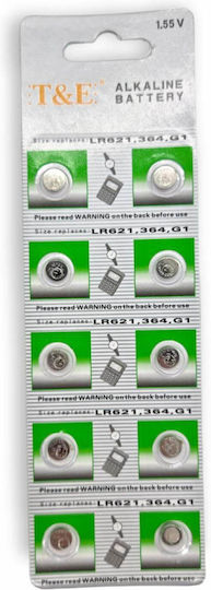 Алкални Батерии За часовници LR60 1.55V 10бр
