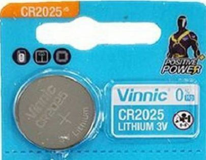 Vinnic Baterie Litiu pentru ceasuri CR2025 3V 1buc